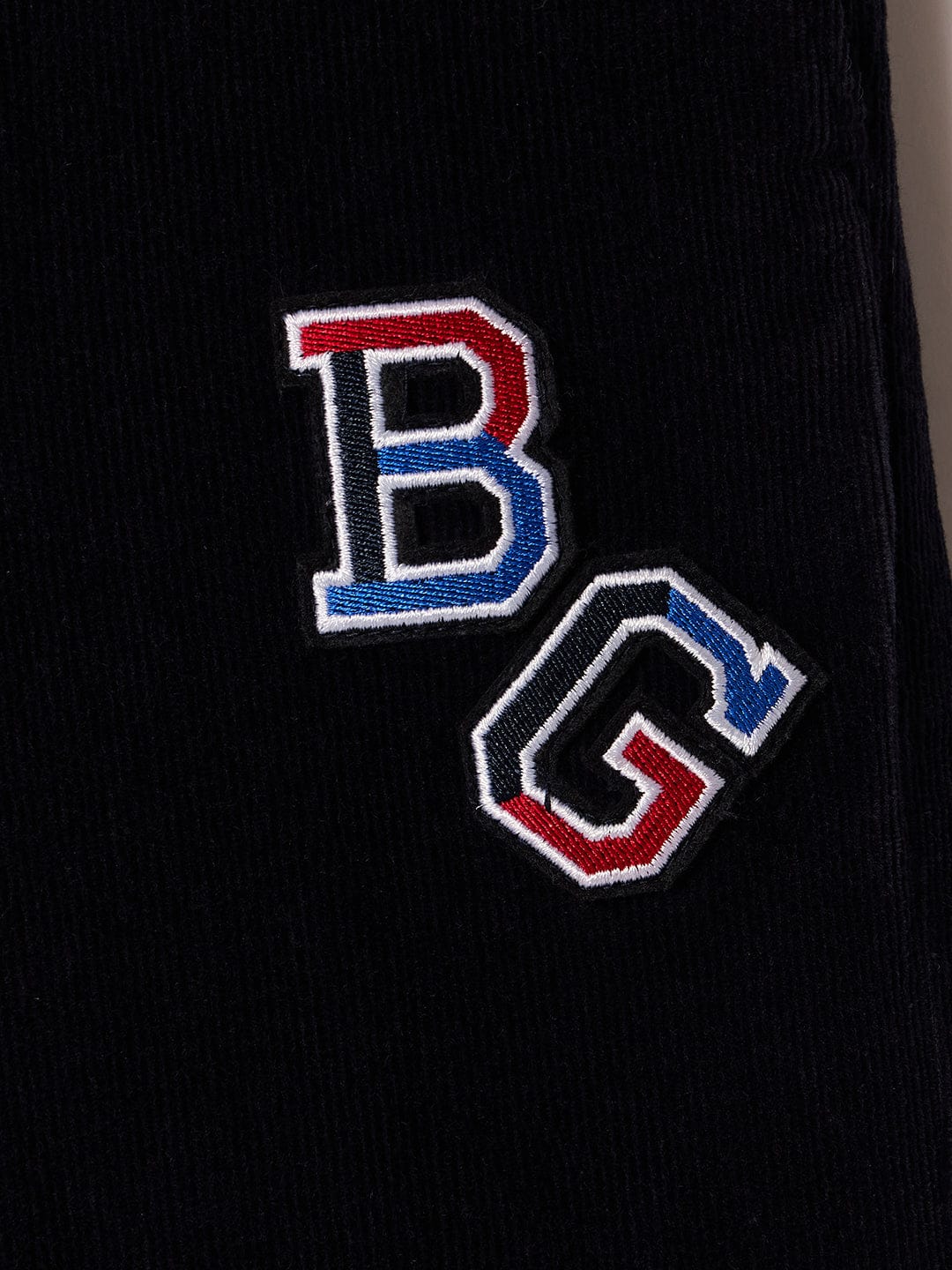 Blue Giraffe Boys Blue Regular Fit Solid Sweatpant