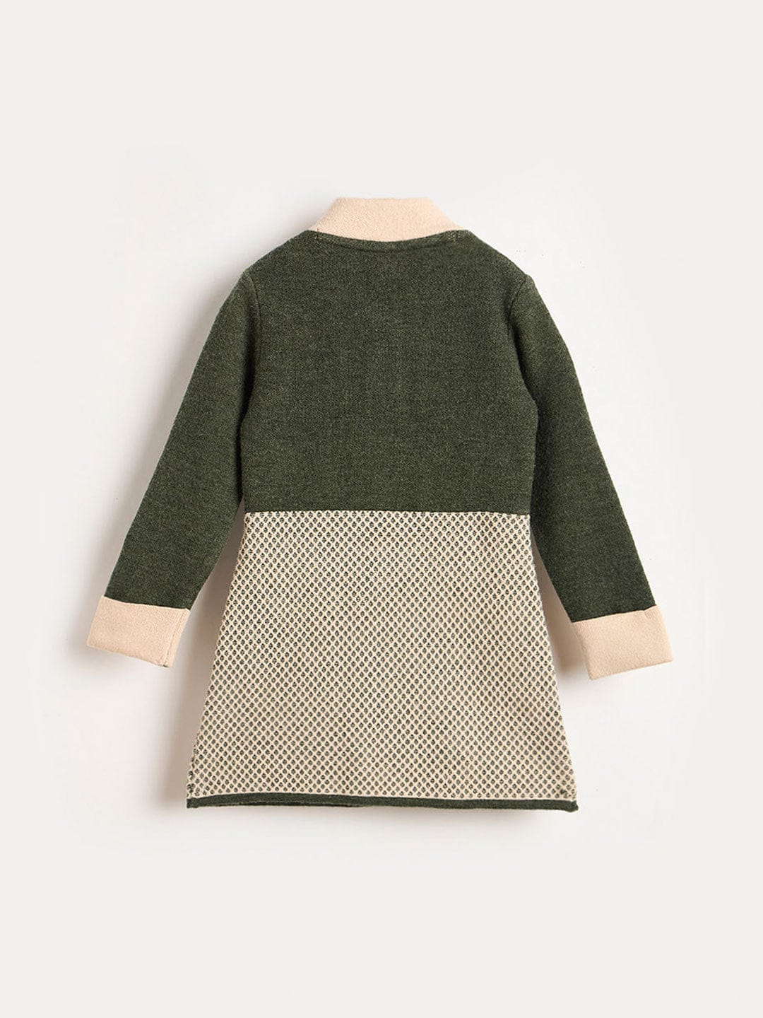 BLUE GIRAFFE Girls Multi Printed Crew Neck Dress