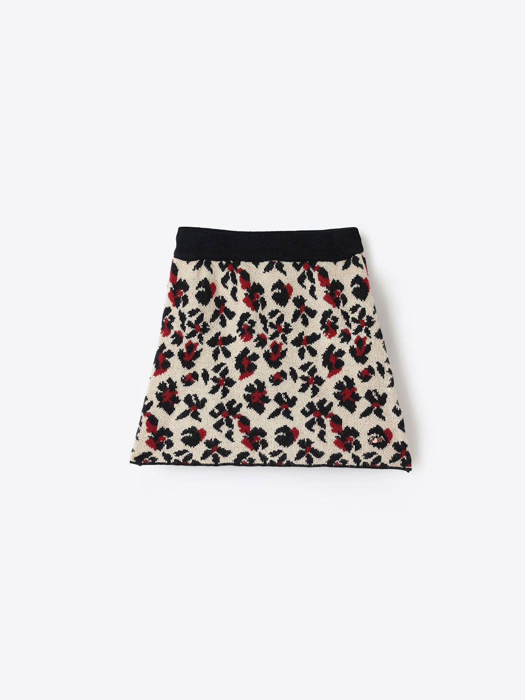 Blue Giraffe Girls Multi Regular Fit Solid Skirt