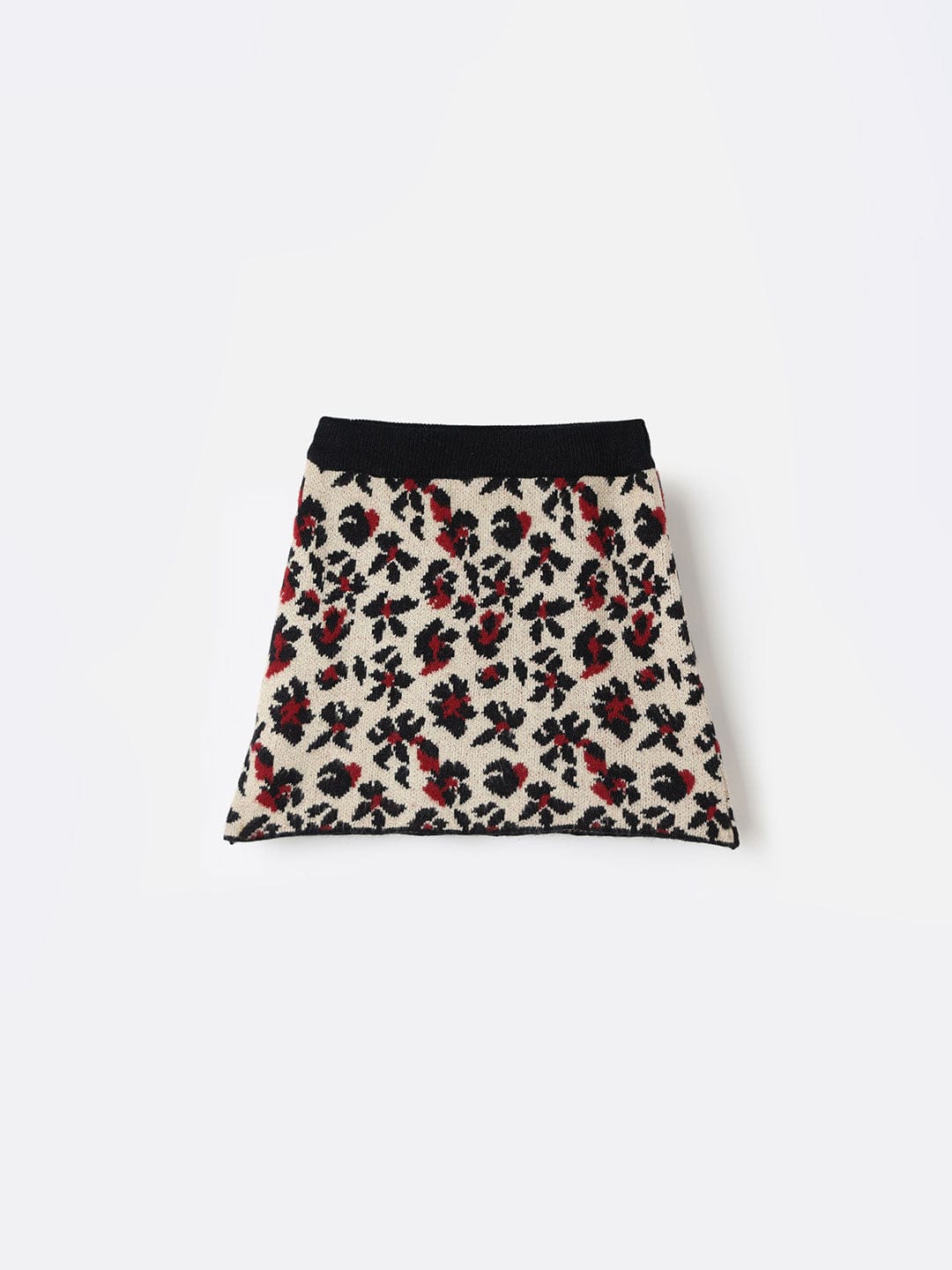 Blue Giraffe Girls Multi Regular Fit Solid Skirt