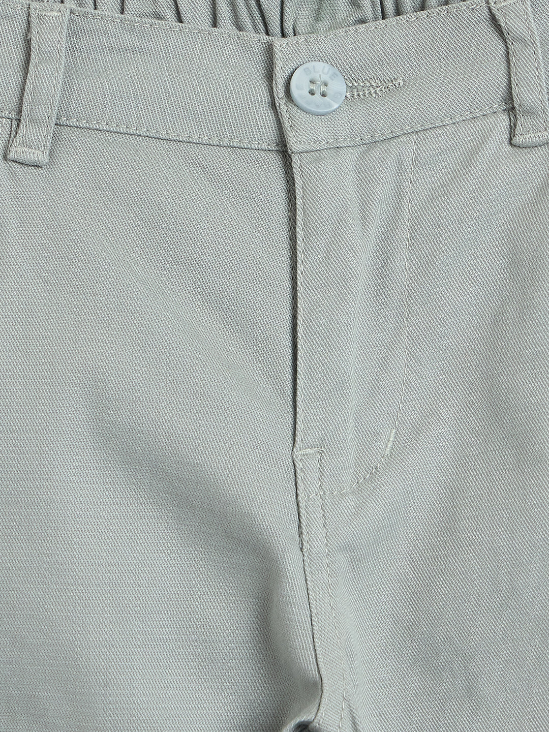 Blue Giraffe Boys Green Solid Regular Fit Jogger