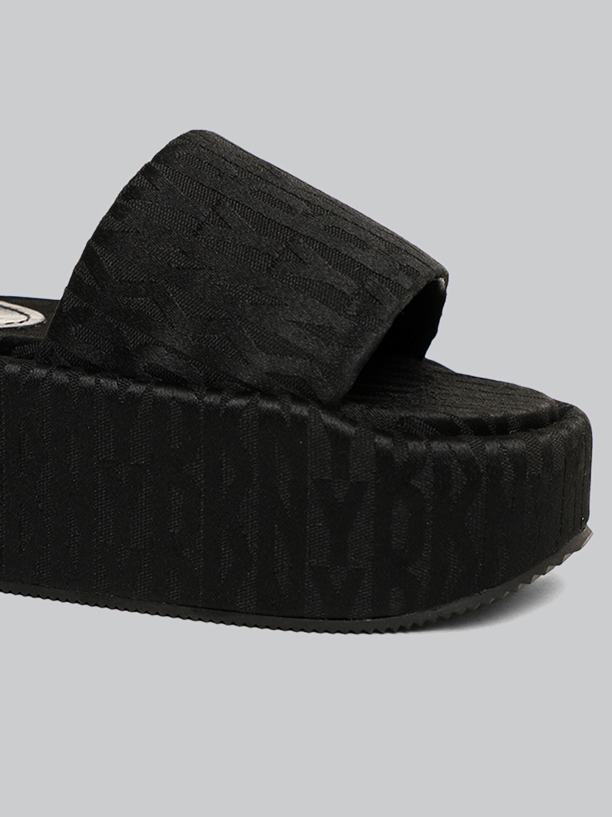 DKNY Women Black Sandal