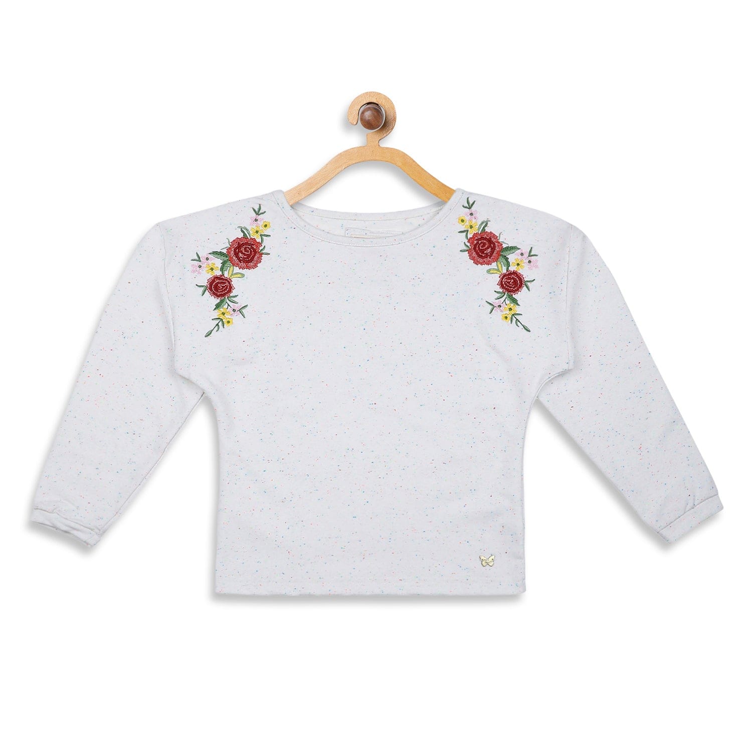 Blue Giraffe Girls Sweatshirt