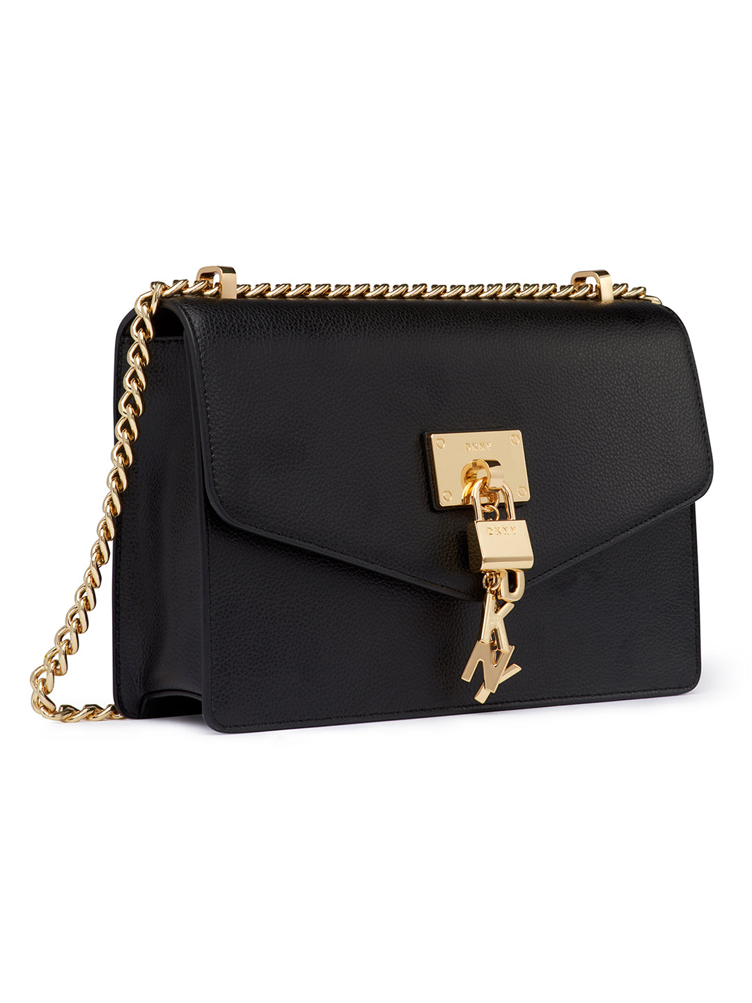DKNY Women Black Solid Crossbody Bag