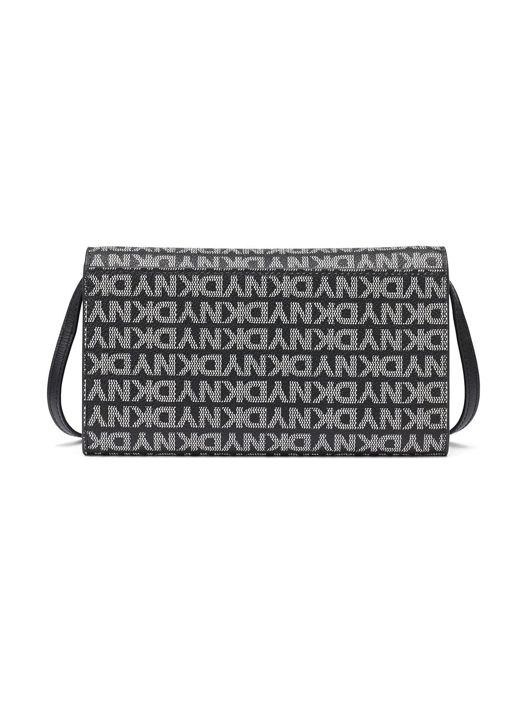 DKNY Women Black Printed Wallet