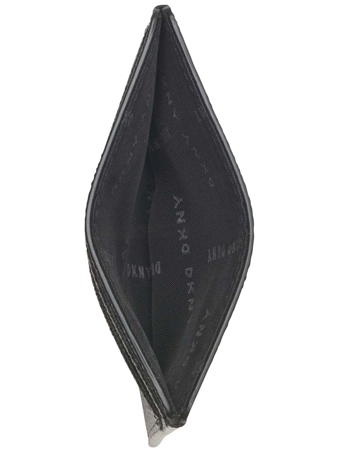 DKNY Women Black Printed Card Case