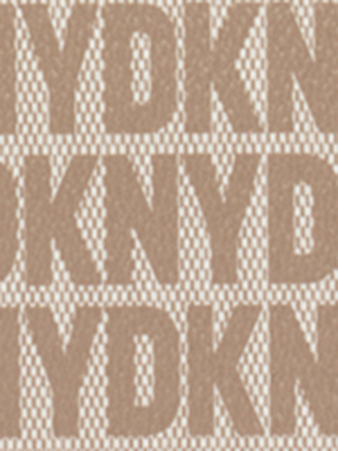DKNY Women Beige Printed Handbag
