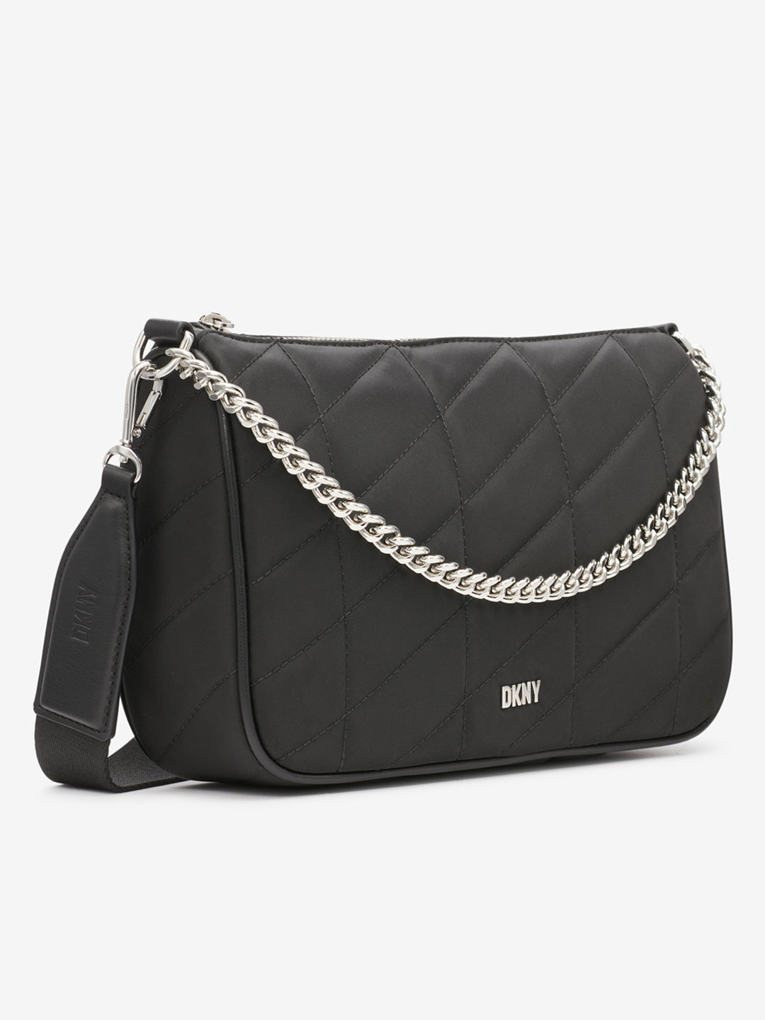 DKNY Women Black Solid Crossbody Bag