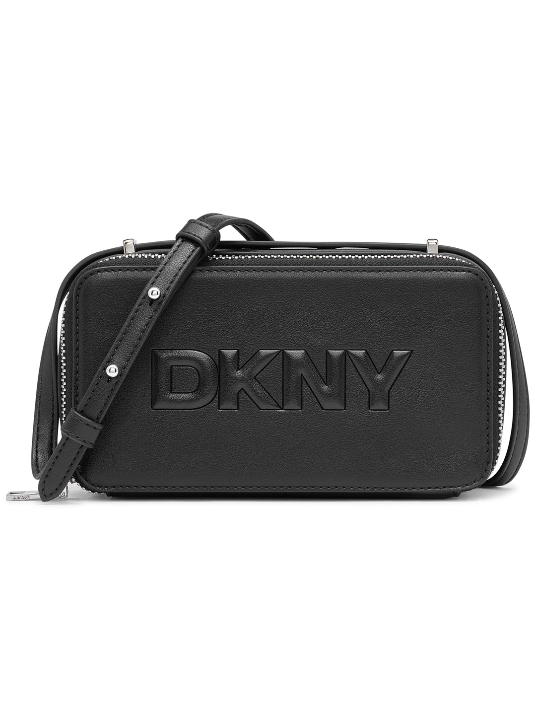 DKNY Logo Women Black Solid Crossbody Bag