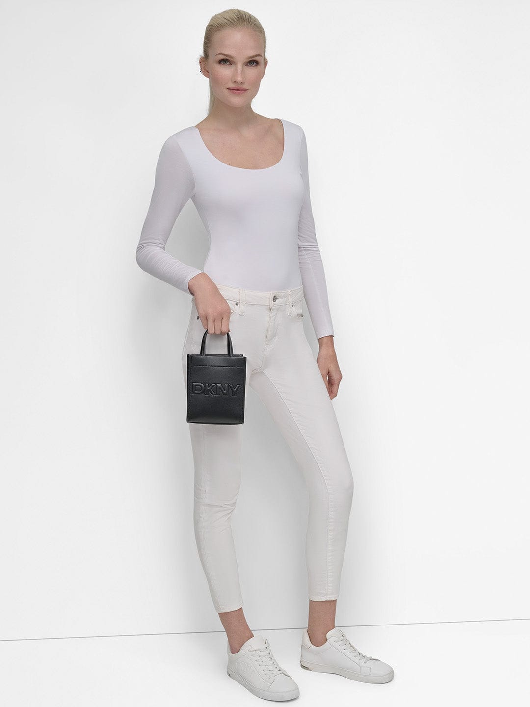 DKNY Women Black Solid Crossbody Bag