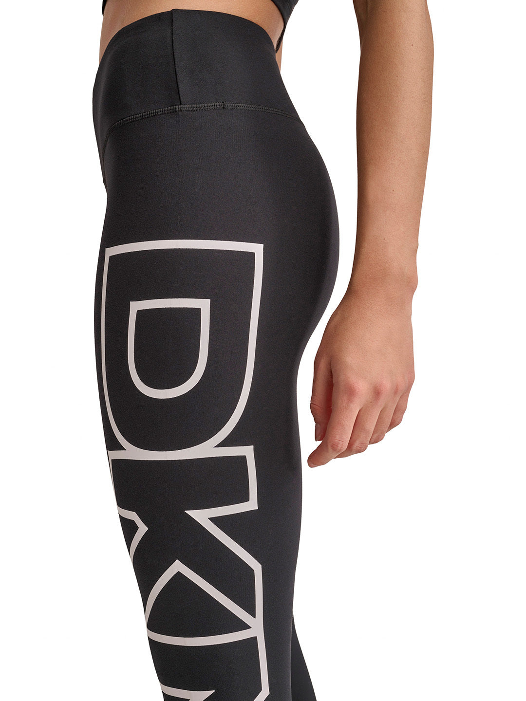 DKNY Women Black Skinny Fit Solid Leggings