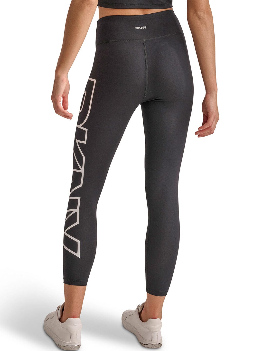 DKNY Women Black Skinny Fit Solid Leggings