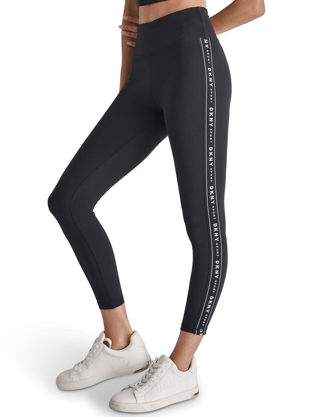 DKNY Women Black Skinny Fit Solid Leggings