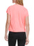 DKNY Women Pink Printed Round Neck Short Sleeves T-Shirt