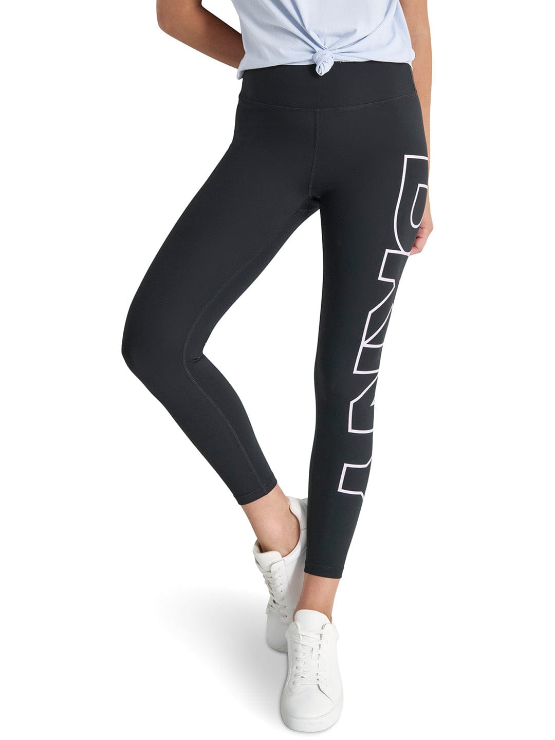 DKNY Women Black Skinny Fit Solid Leggings