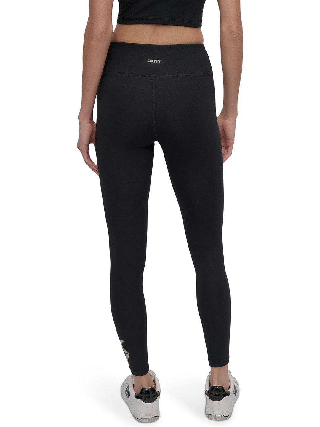 DKNY Women Black Skinny Fit Solid Leggings