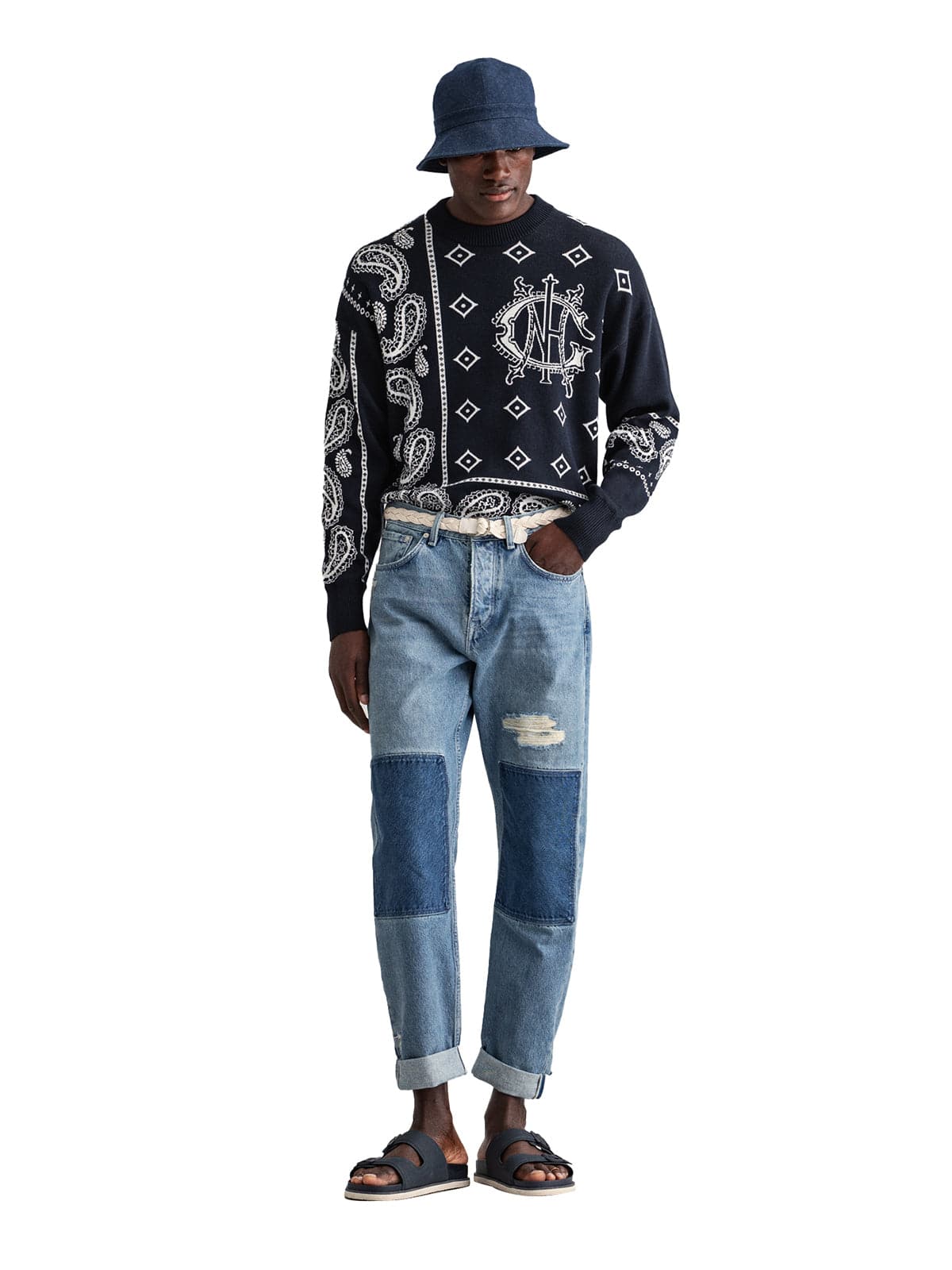 Gant Men Crew Neck Sweater