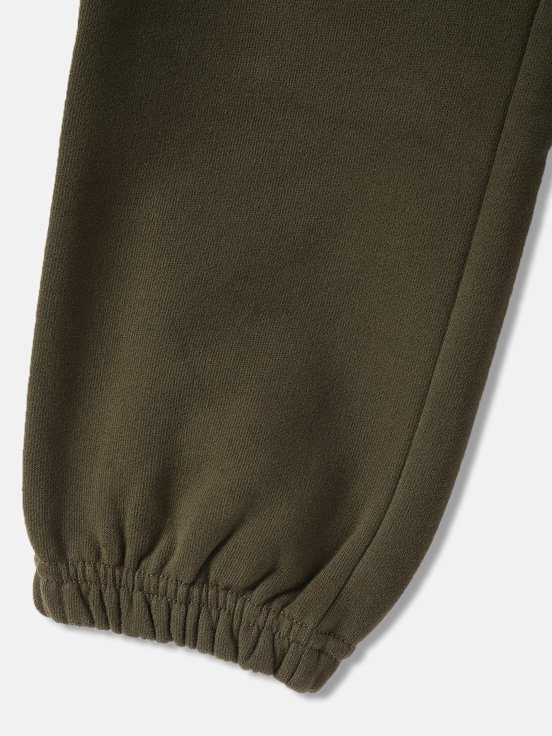 Gant Boys Green Solid Mid-Rise Relaxed Fit Joggers Style Track Pants