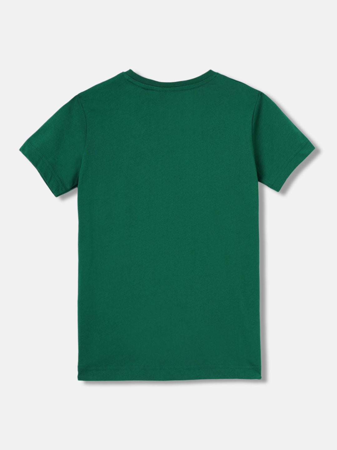 Gant Kids Green Embroidered Round Neck Short Sleeves T-Shirt