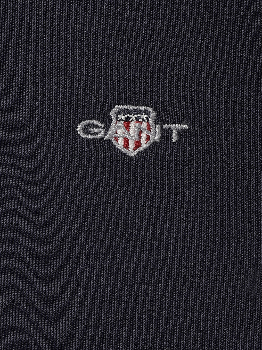 Gant Kids Blue Solid High Neck Full Sleeves Pullover Style Sweatshirt