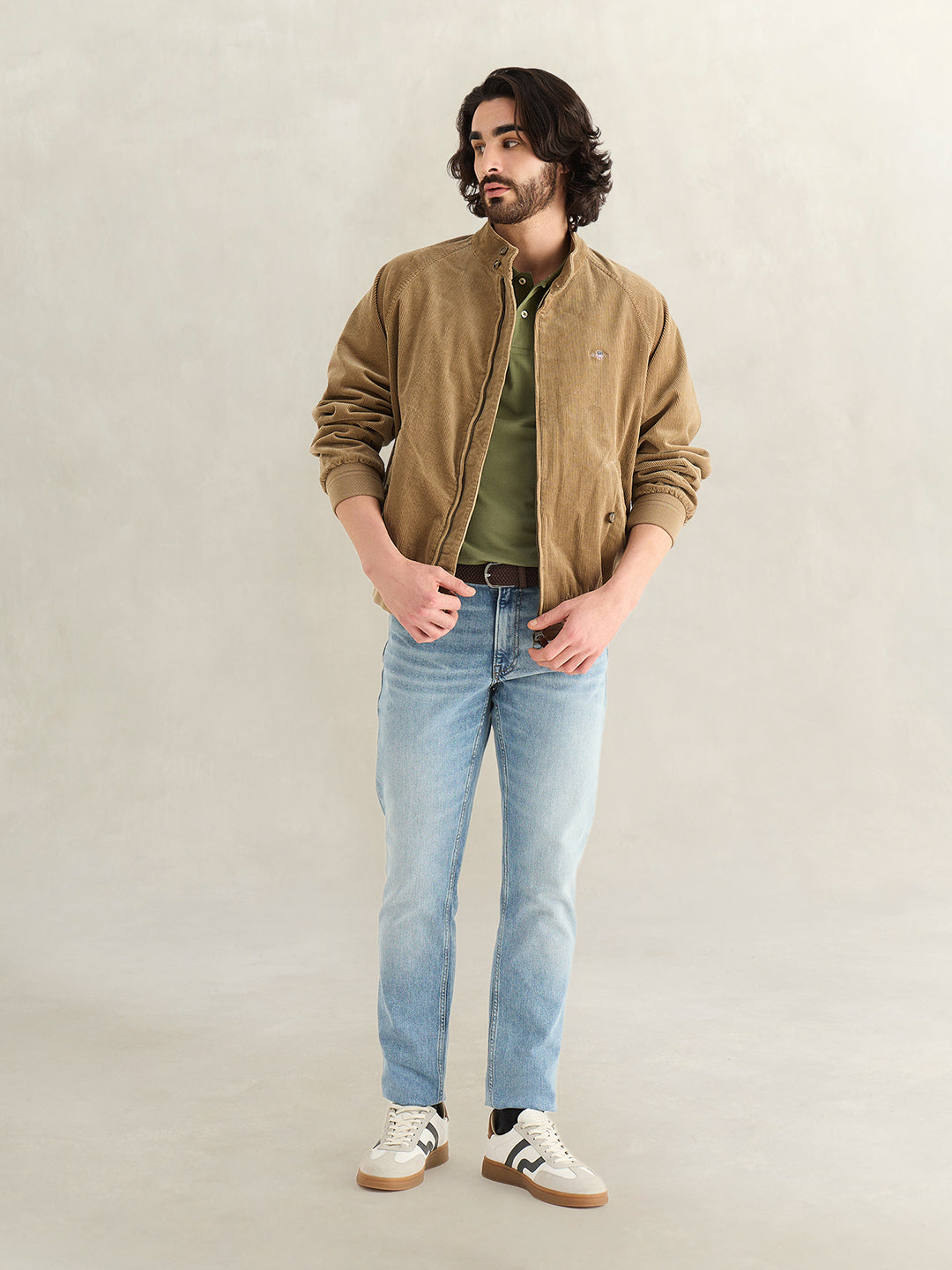 Gant Men Green Polo T-Shirt