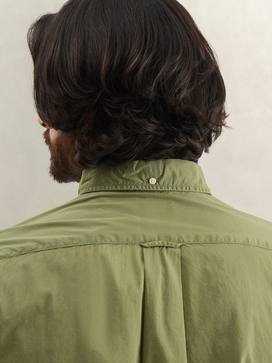 Gant Men Solid Green Shirt