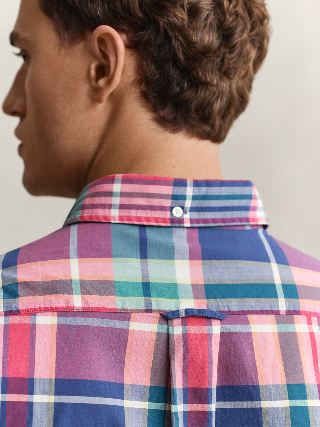 Gant Men Multicolour Checked Cotton Shirt