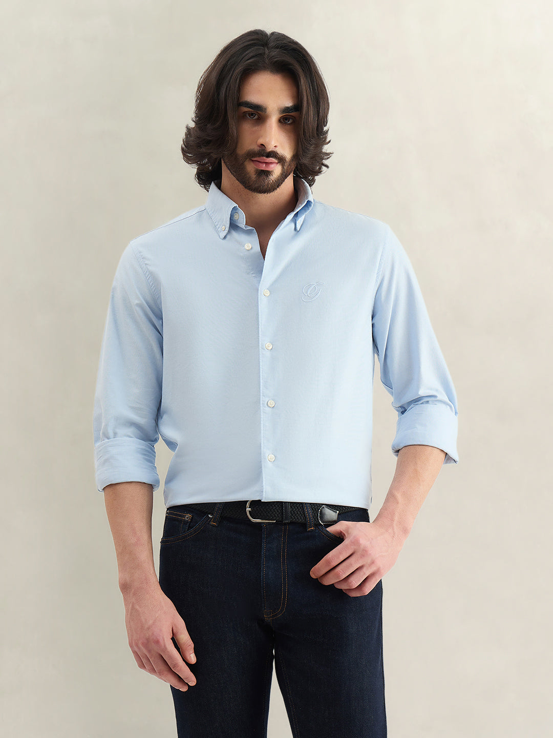Gant Men Blue Shirt