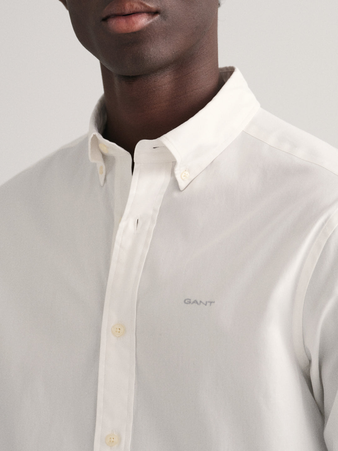 Gant White Fashion Regular Fit Shirt