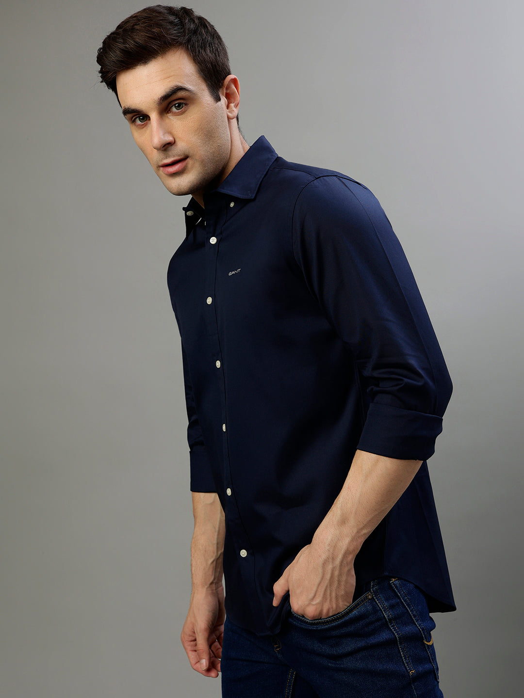 Gant Marine Fashion Regular Fit Shirt