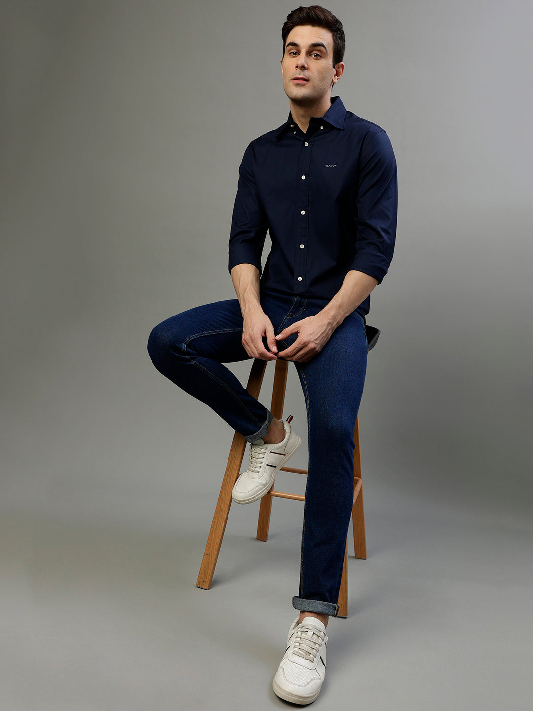 Gant Marine Fashion Regular Fit Shirt