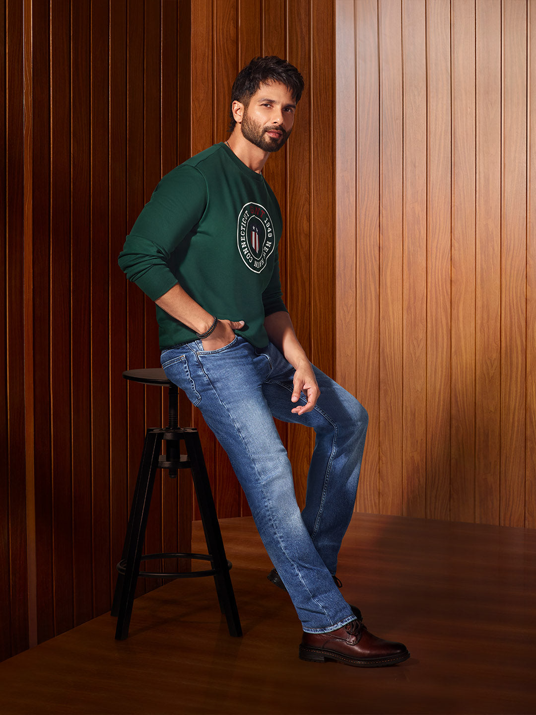 Gant Men Blue Regular Fit Washed Jeans