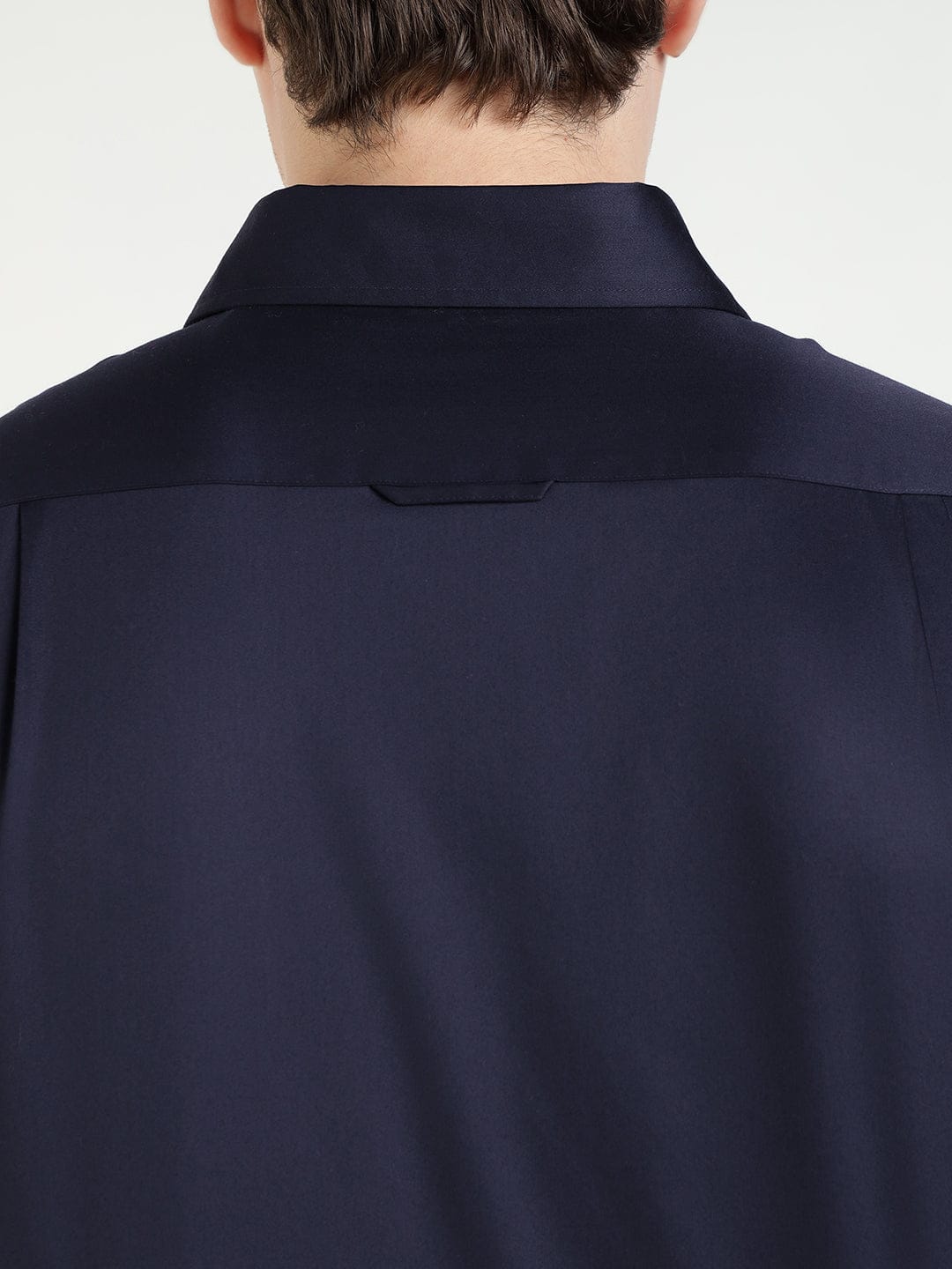 Gant Men Blue Solid Collar Shirt