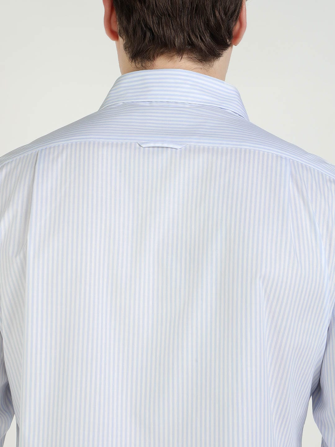 Gant Men Blue Striped Collar Shirt