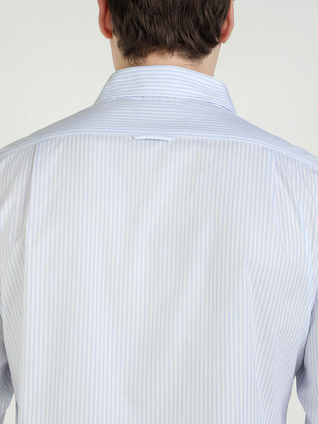 Gant Men Blue Striped Collar Shirt