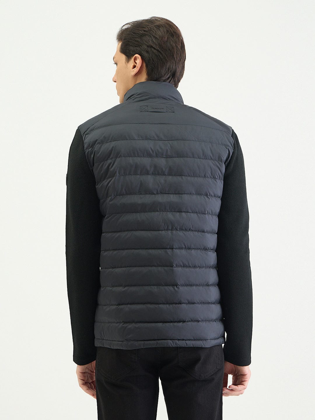 Gant Men Regular Dark Charcoal Black Quilted Jacket