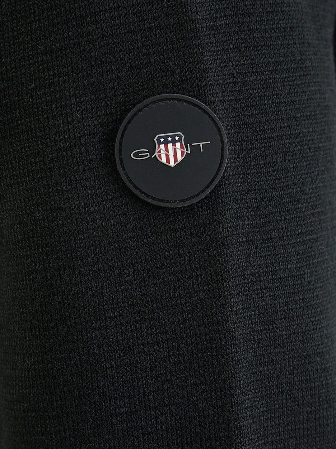 Gant Men Regular Dark Charcoal Black Quilted Jacket