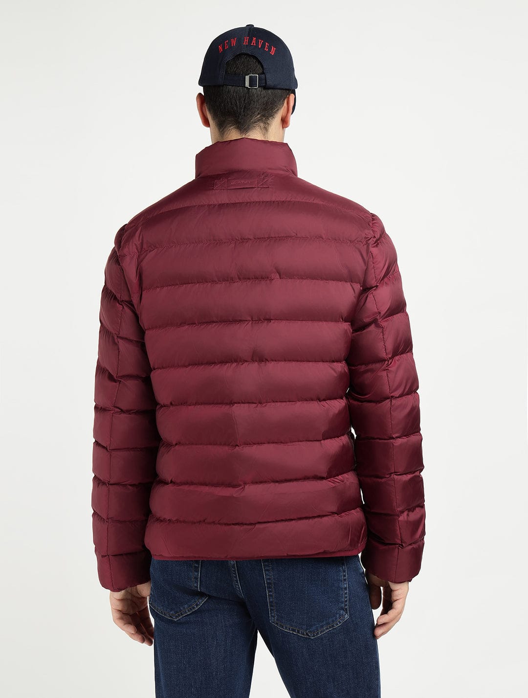 Gant Men Red Solid Collar Jacket