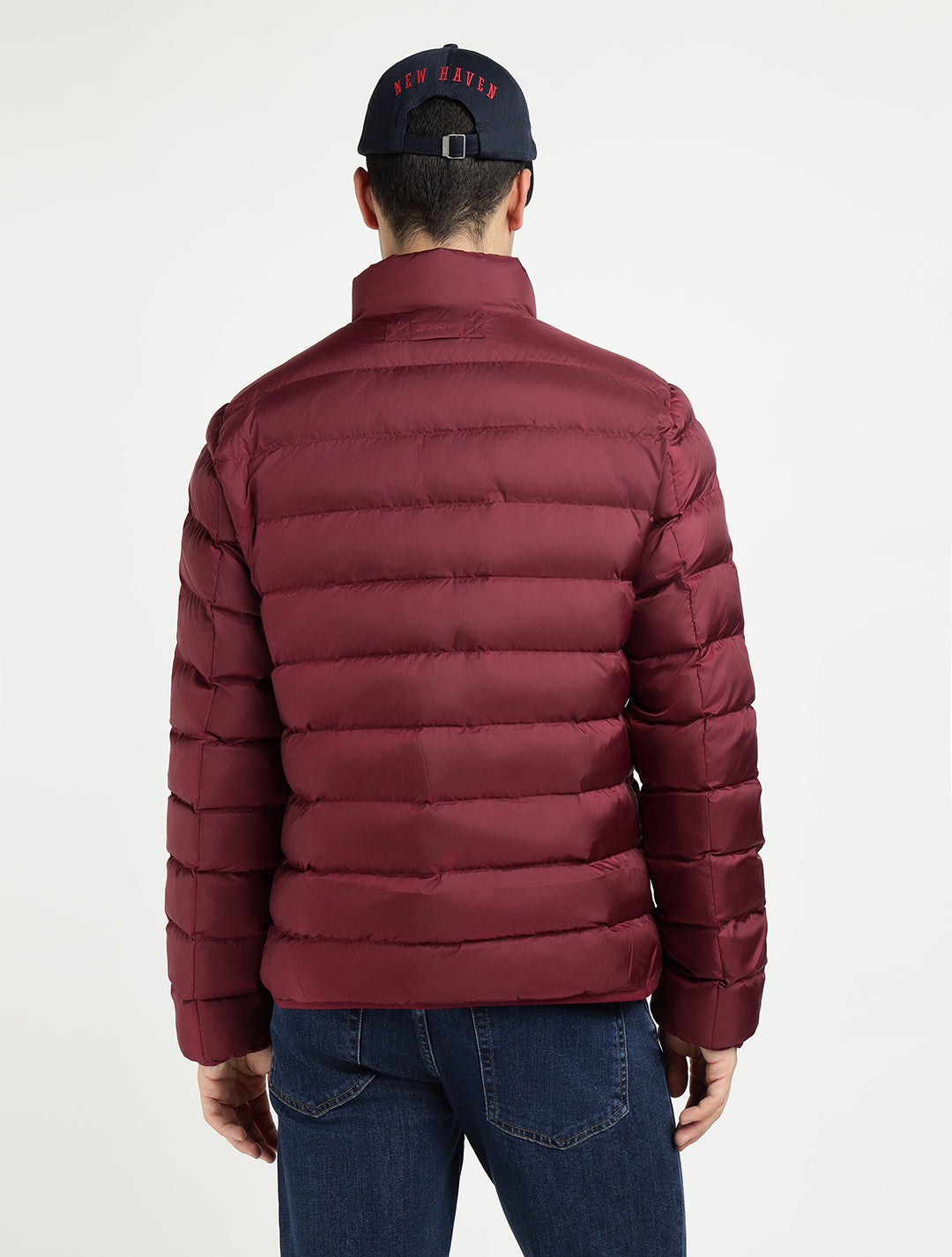 Gant Men Red Solid Collar Jacket