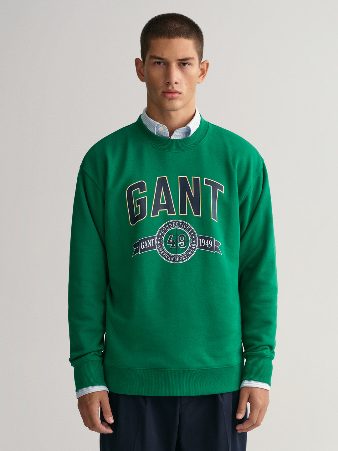 Gant Men Printed Cotton Sweatshirt