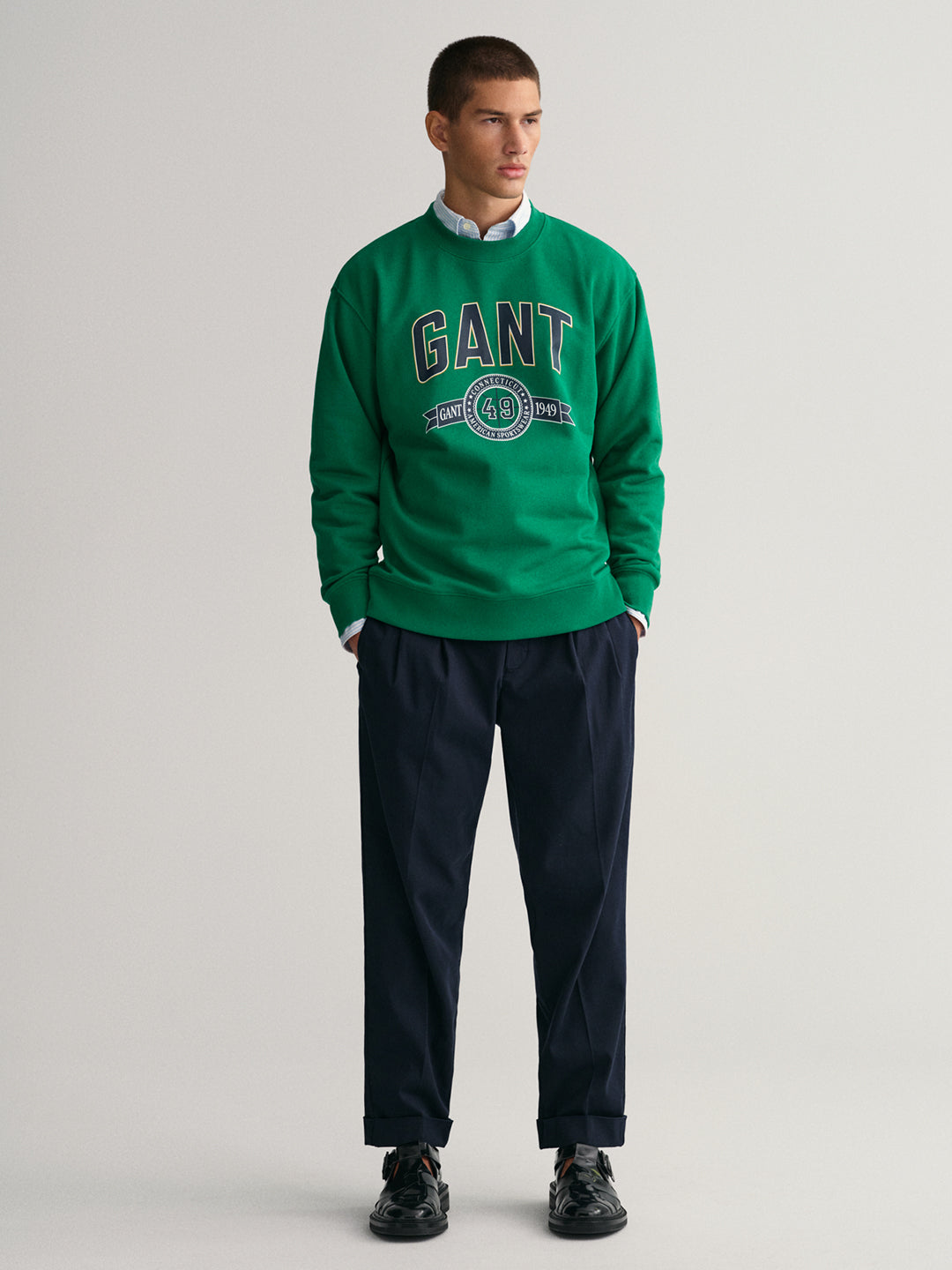 Gant Men Printed Cotton Sweatshirt