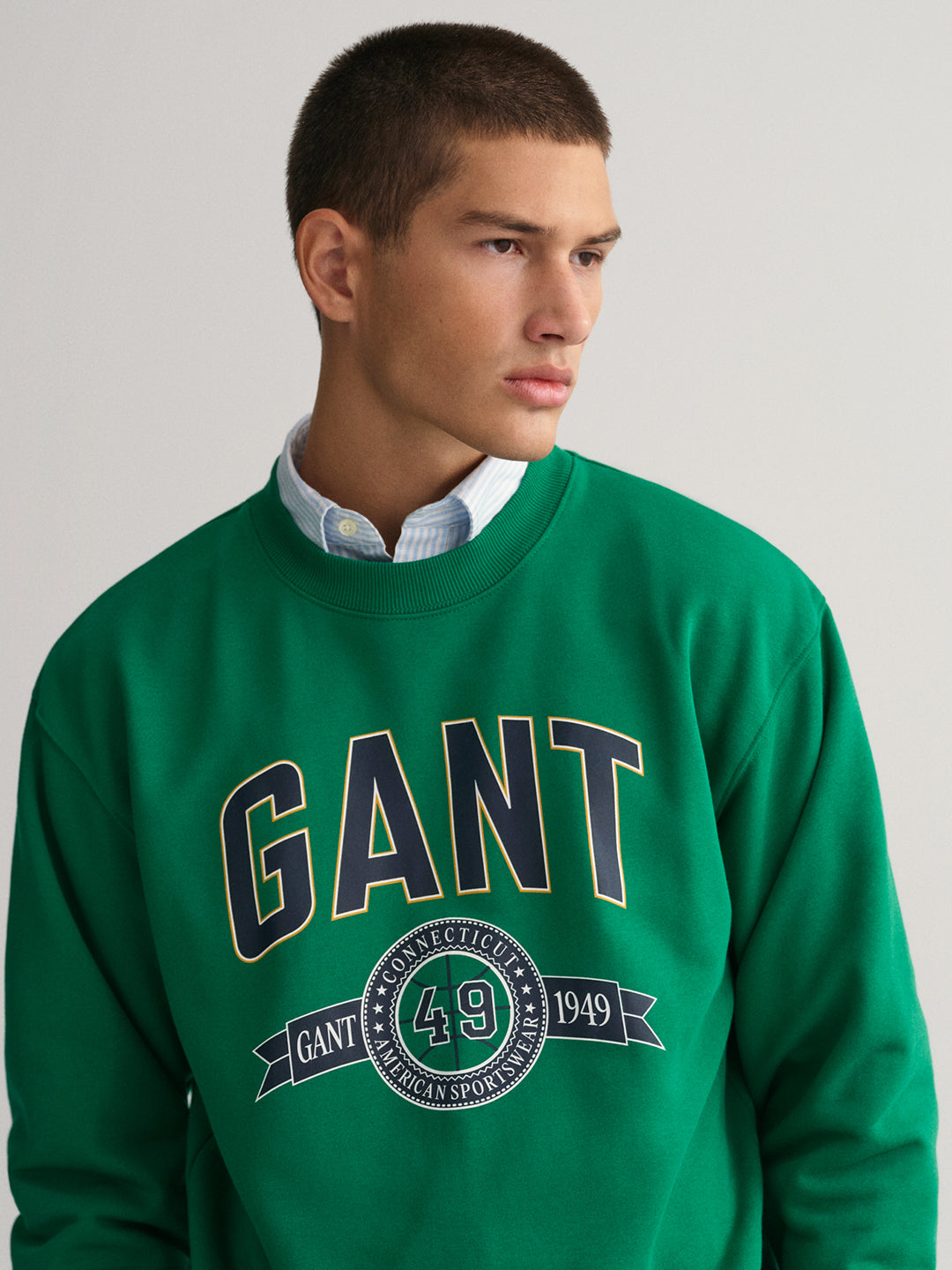 Gant Men Printed Cotton Sweatshirt