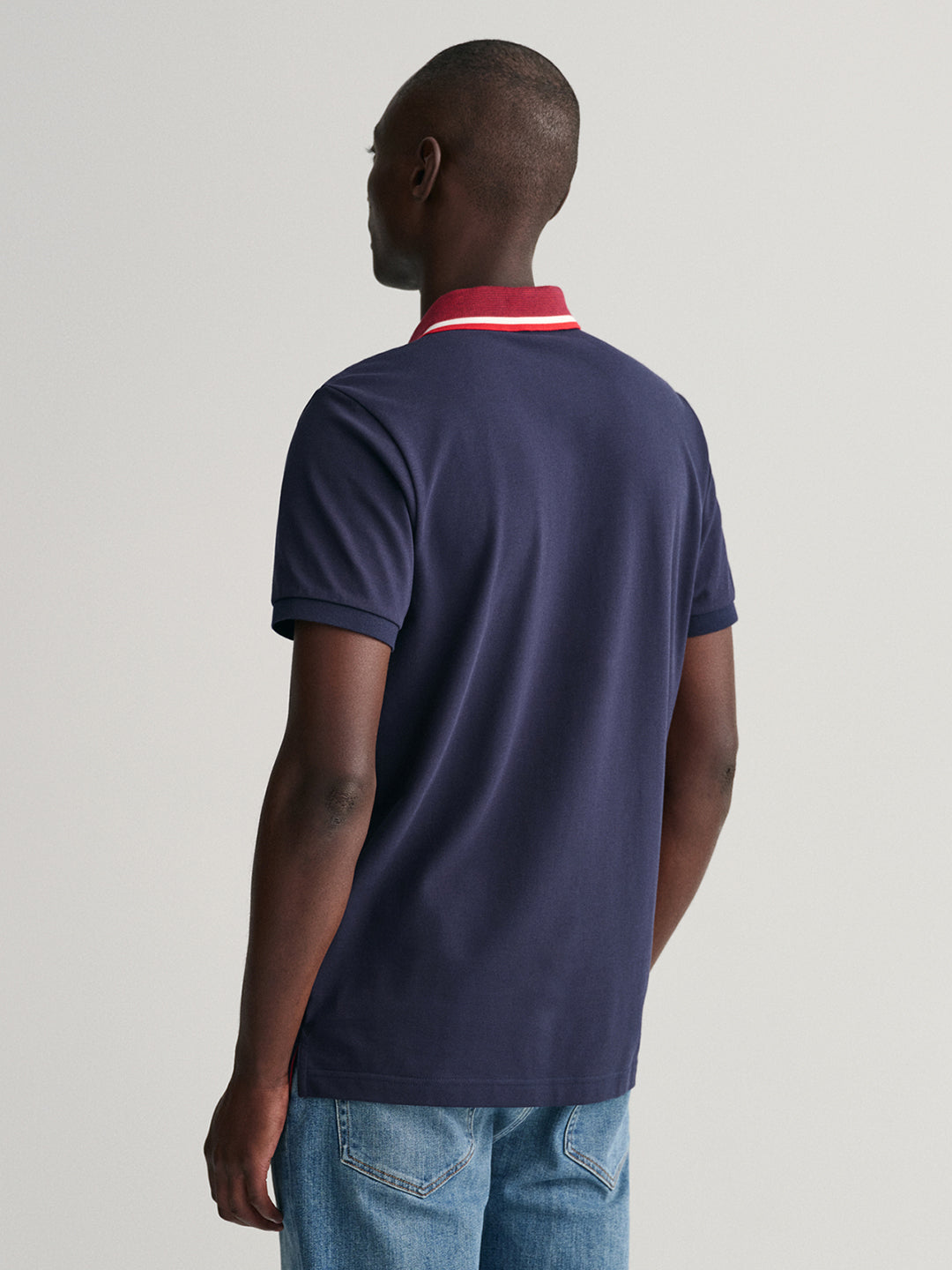 Gant Blue Sail Regular Fit Pique Polo T-Shirt