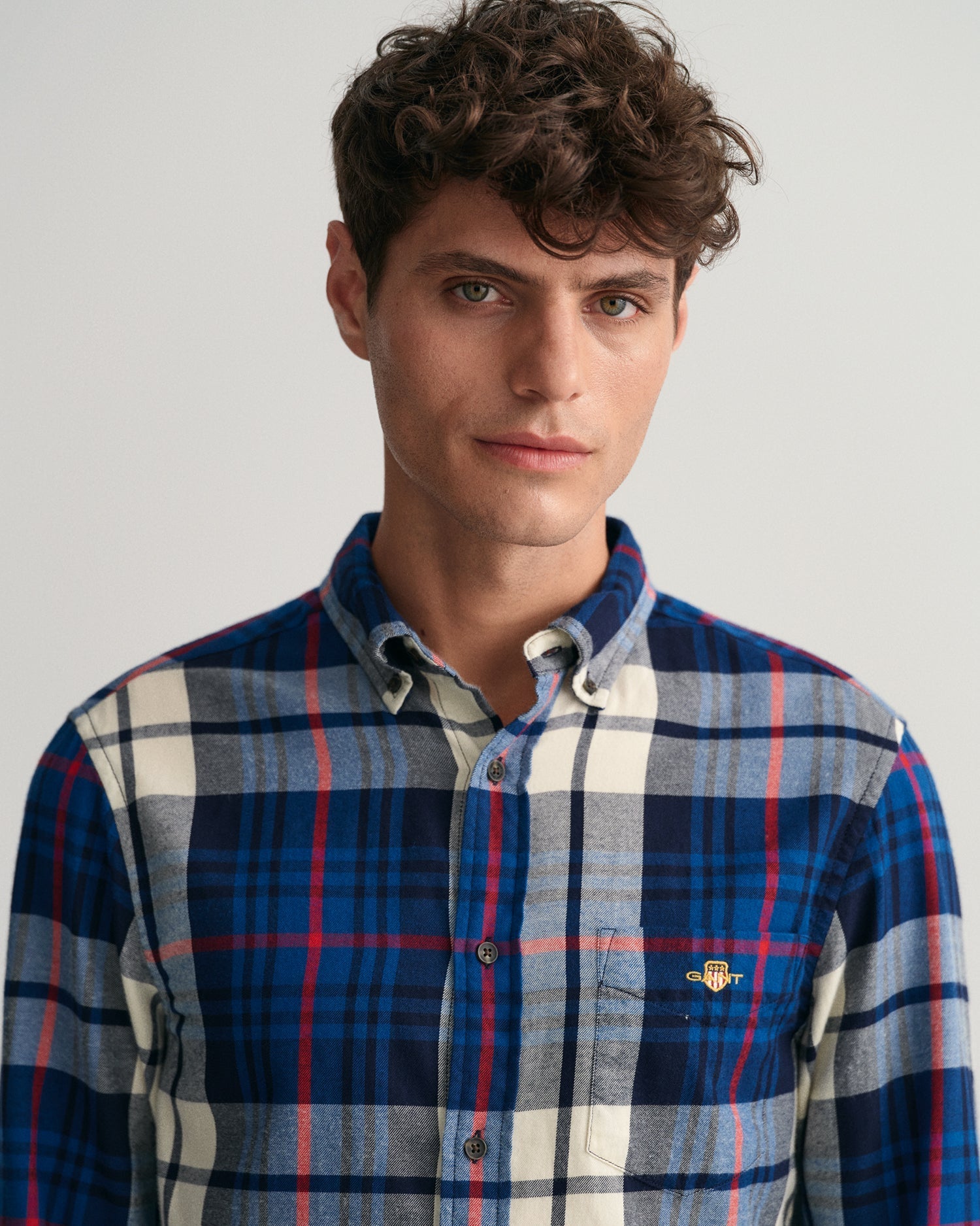 Gant Multi Checked Regular Fit Shirt