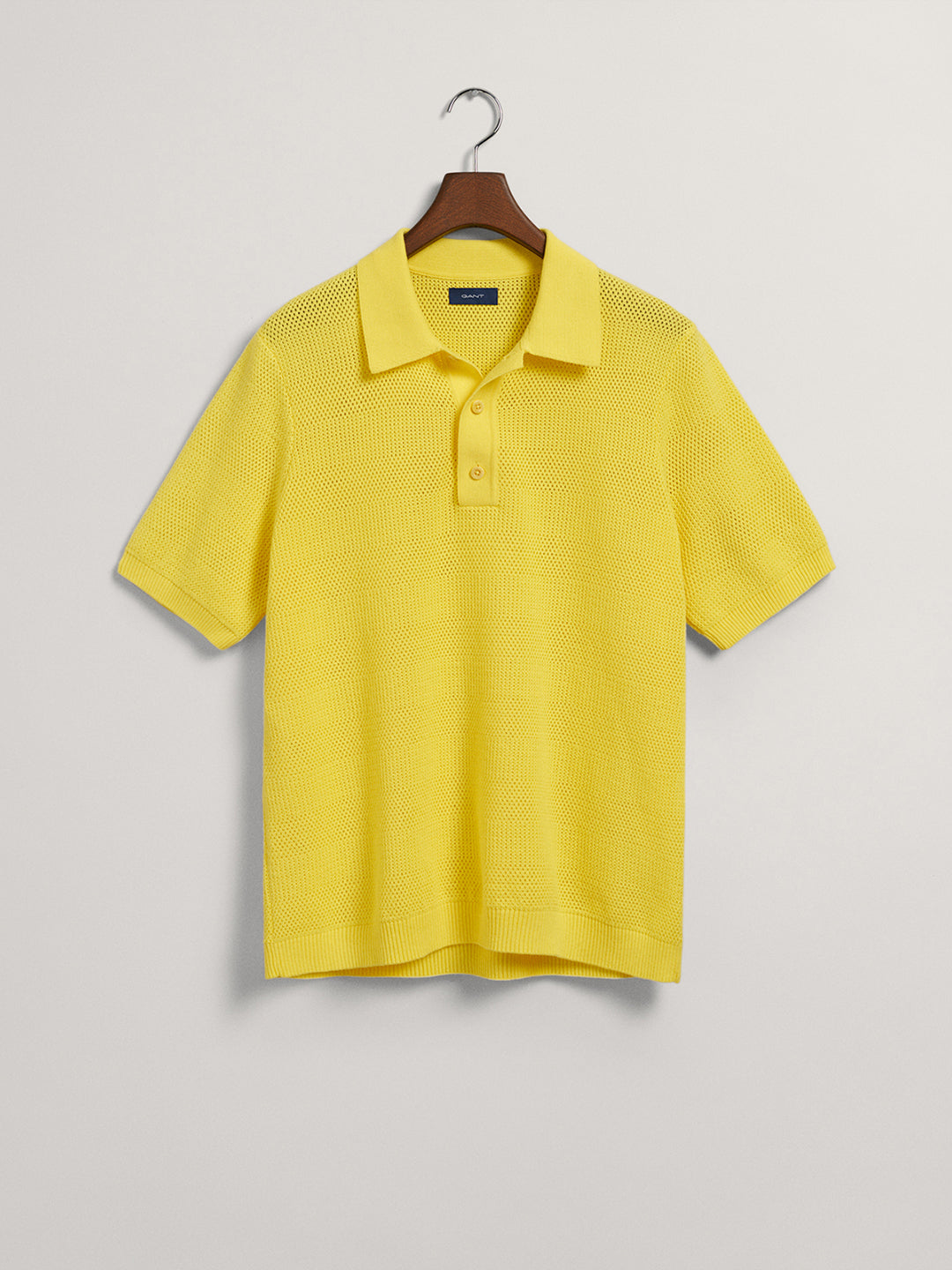 Gant Yellow Relaxed Fit Polo T-Shirt