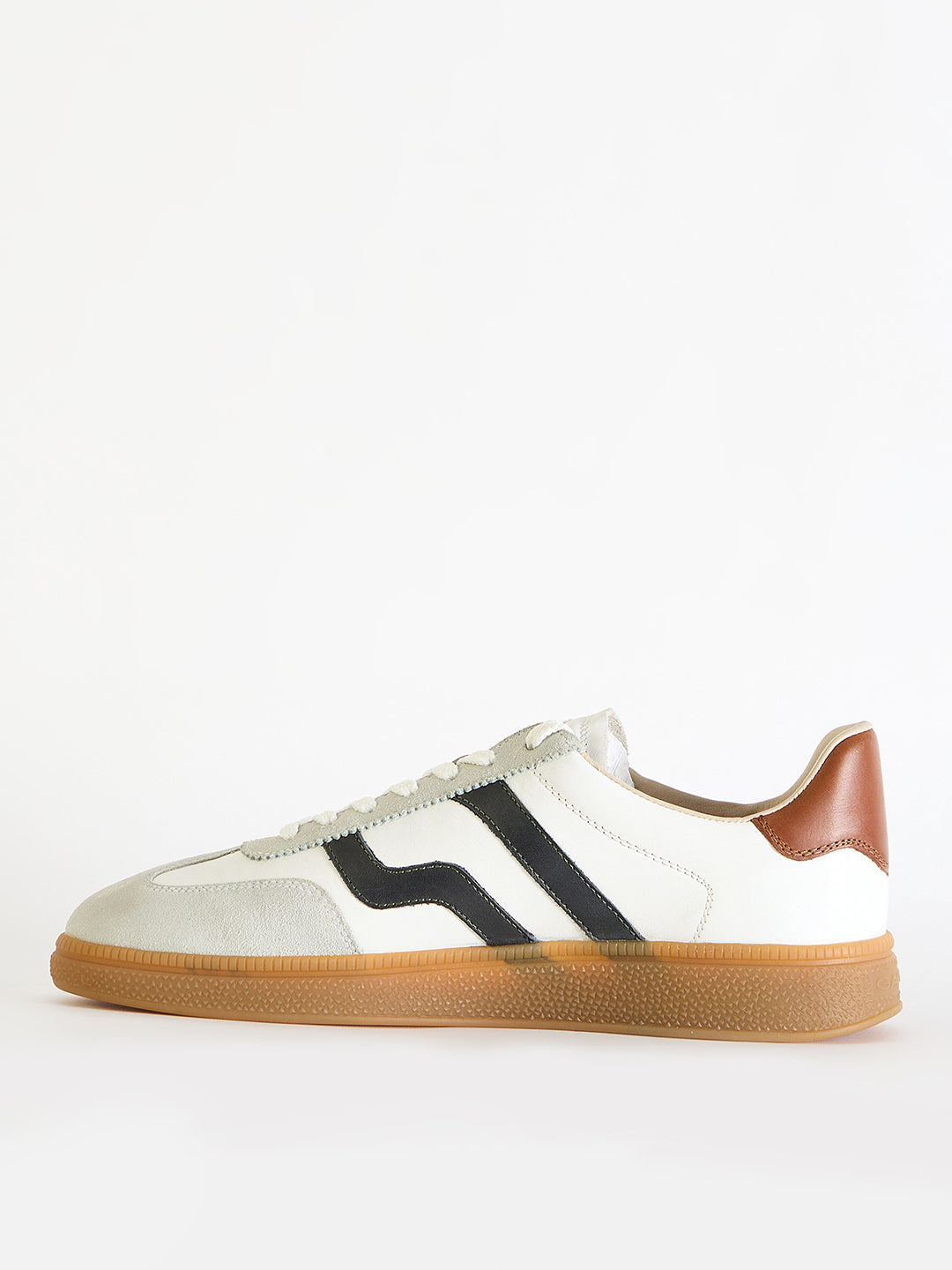 Gant Men Multi Color-Blocked Lace-Up Round Toe Sneakers