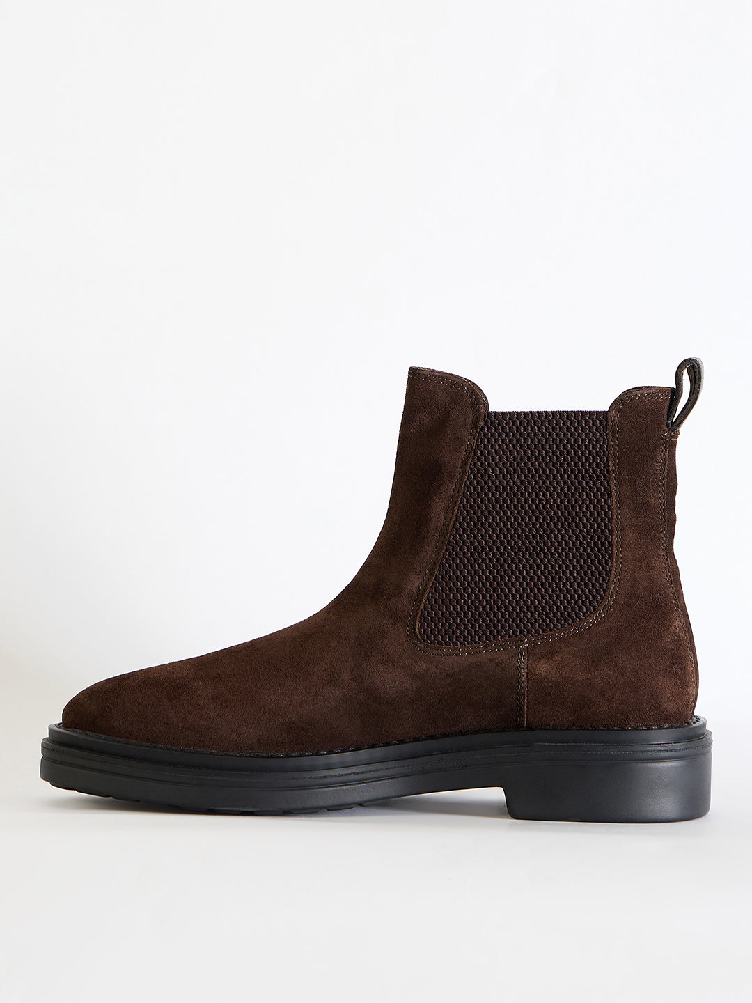 Gant Men Brown Solid Slip-On Round Toe Boots