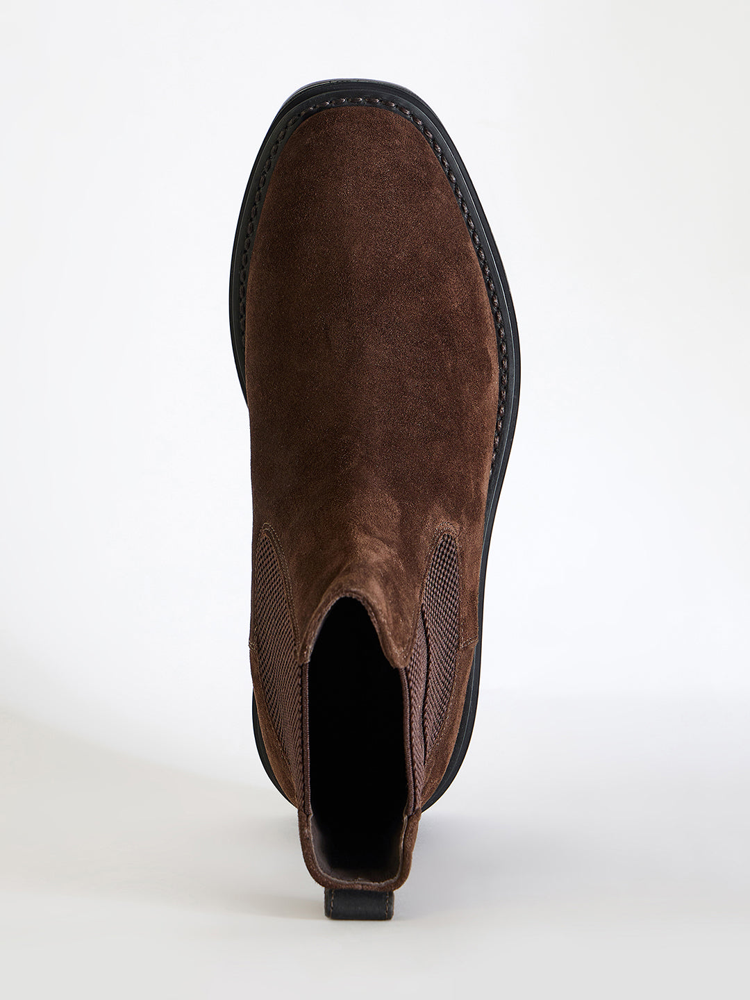 Gant Men Brown Solid Slip-On Round Toe Boots