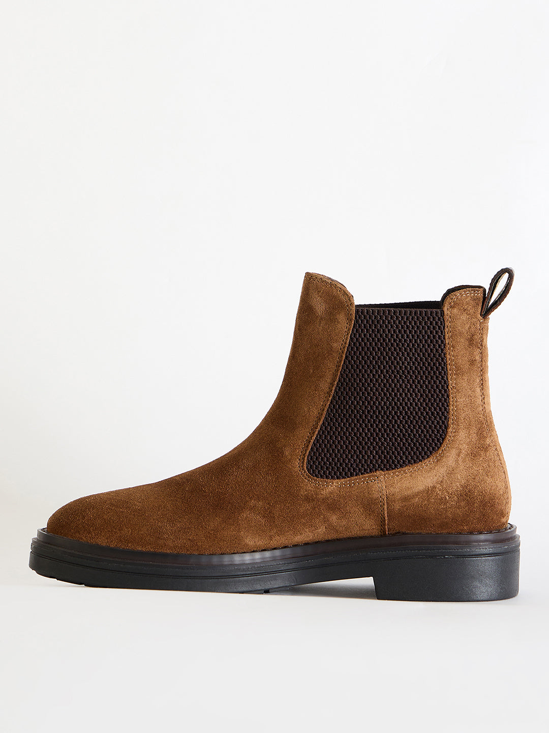 Gant Men Brown Solid Slip-On Round Toe Boots