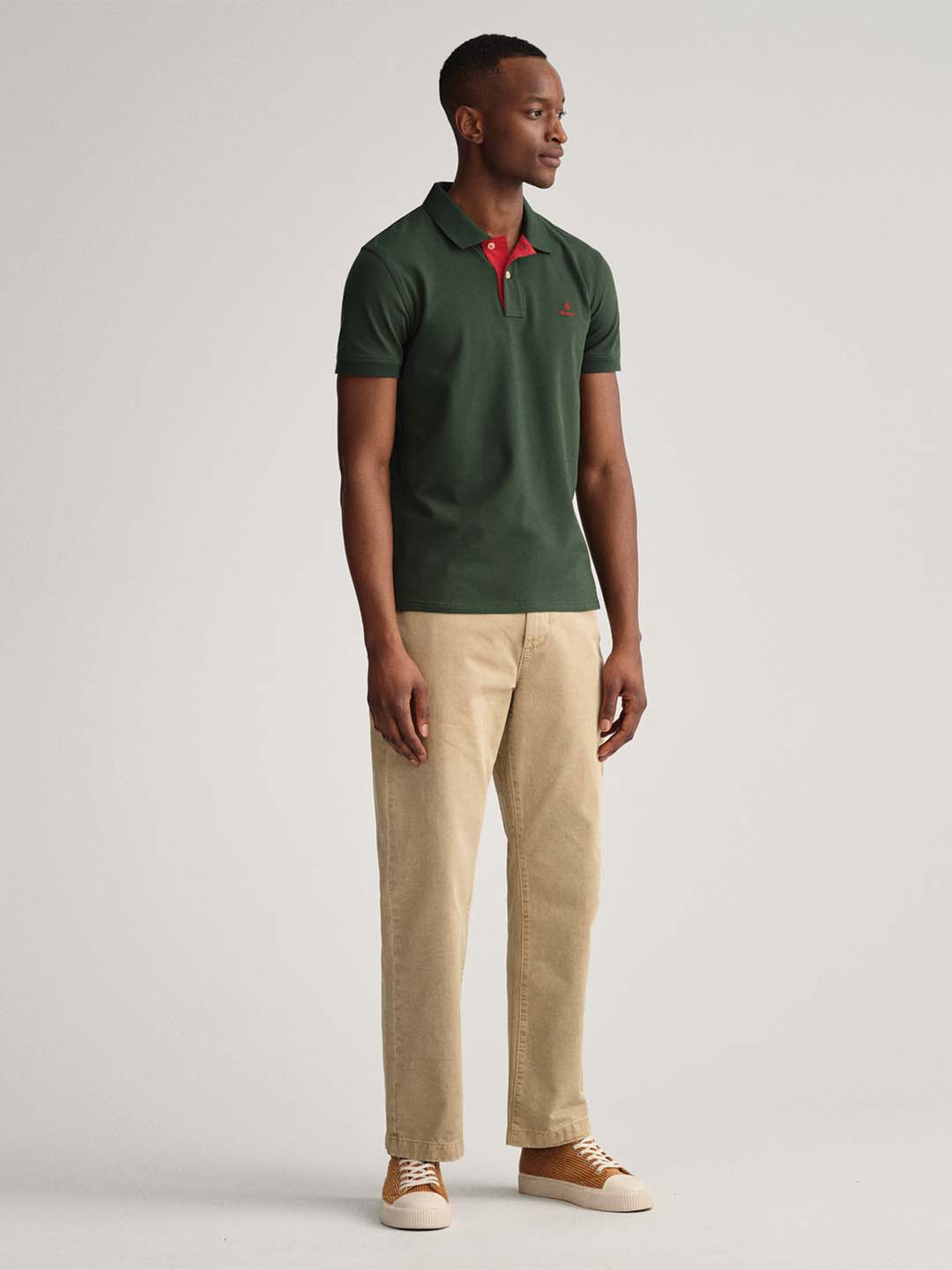 Gant Green Regular Fit Polo T-Shirt